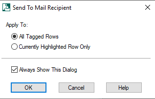 Content Manager email multiple records